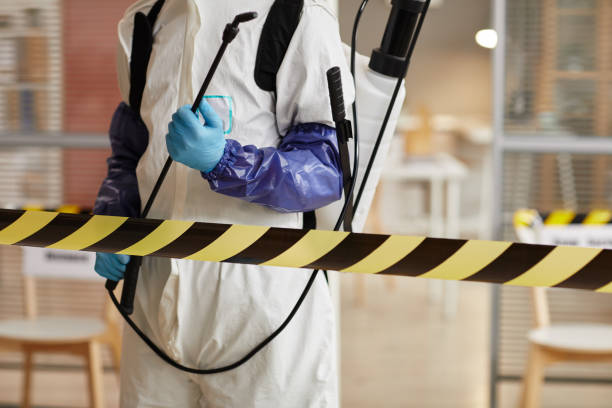 Professional Drug Lab Cleanup technician working in Mystic, CT
